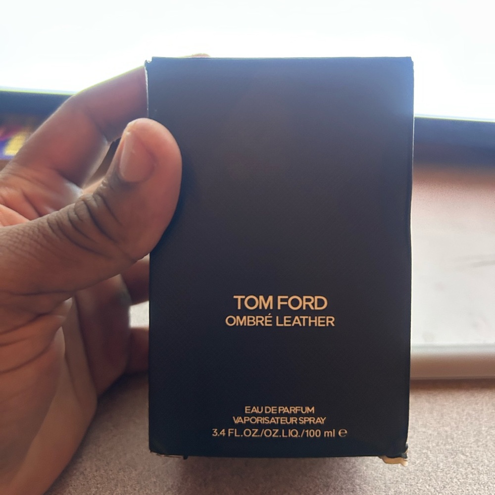 Tom Ford Ombré Leather  in Black Box